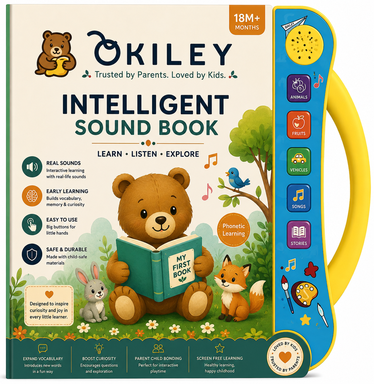 OKILEY Intelligent Sound Book — Learn, Listen, Explore